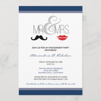 M. Invitation de la partie d'engagement de & Mme (