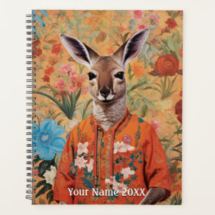 M. Kangaroo dans son planificateur de jardin