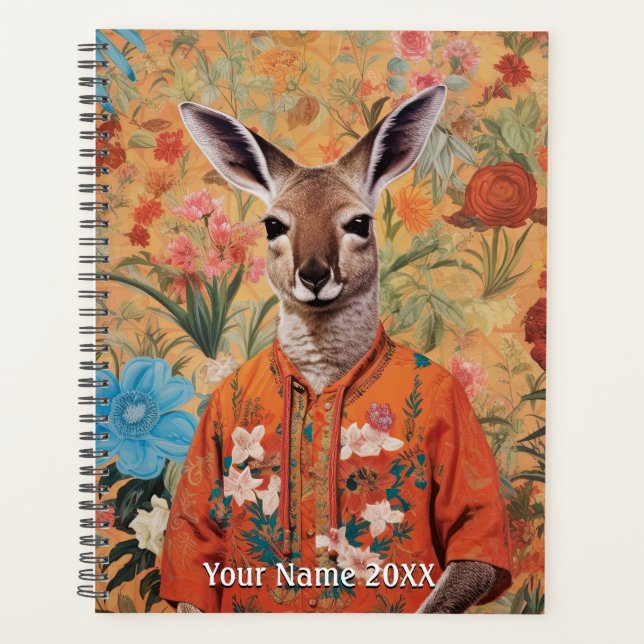 M. Kangaroo dans son planificateur de jardin (Devant)