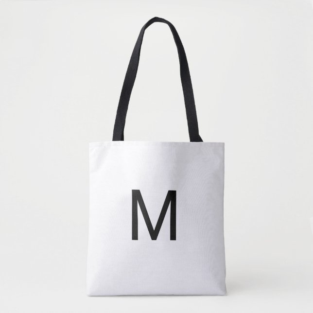 M letter  tote bag (Devant)