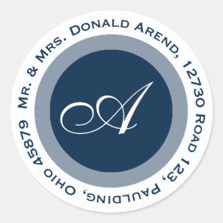 M. & Mme Donald Arend Retour Étiquettes d'adresse