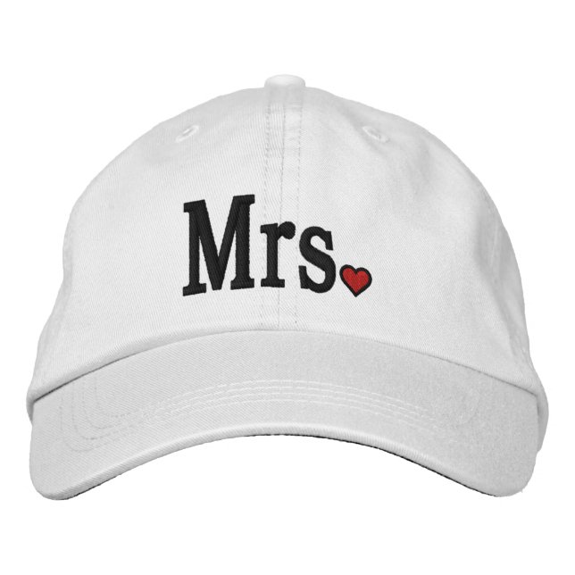 M. & Mme Embroidery Casquette brodé (Devant)