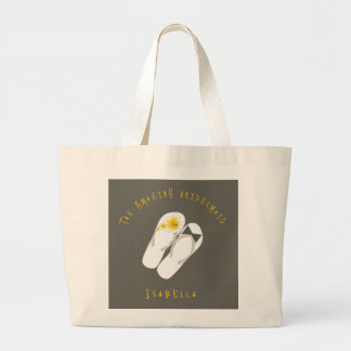M. & Mme Flip Flops Sac de mariage de la plage d'H
