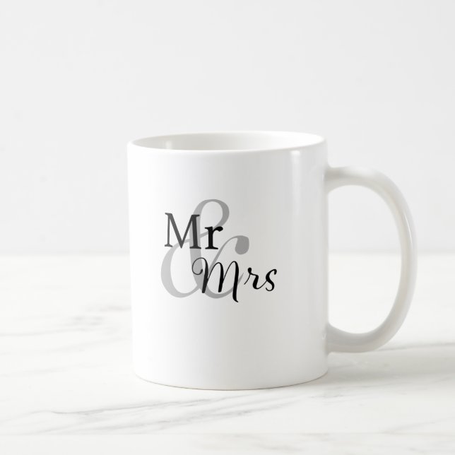 M. & Mme Mariage Mug (Droite)