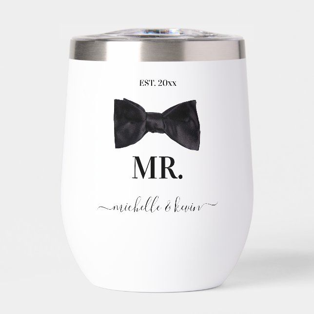 M. & Mme Mariage noir et blanc (Avant)