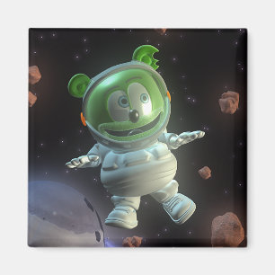 M. Monsieur Gummibär Astronaut Magnet