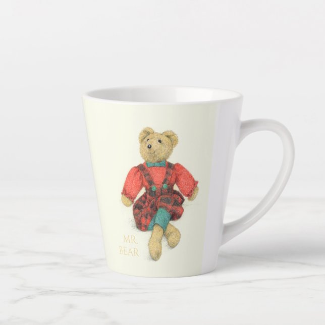 M. & MRS. BOIRE Latte Mug (Droite)