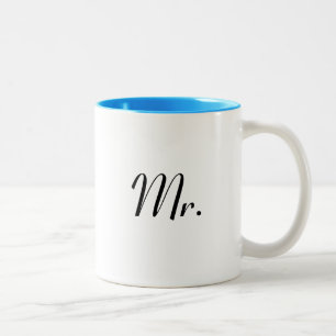 M. mug - 1/2 partie de l'ensemble M. & Mme mug