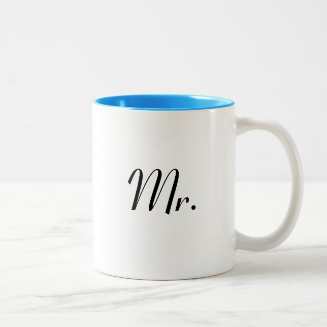 M. mug - 1/2 partie de l'ensemble M. & Mme mug (Droit)