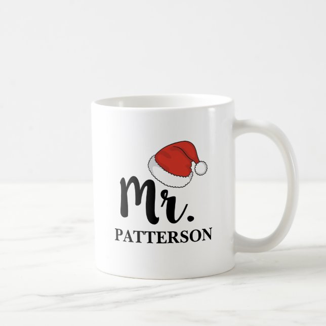 M. Mug de casquette de Père Noël (Droite)