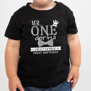 M. ONEderful 1st Birthday Toddler T-shirt