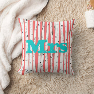 M. ou Mme personnalise les Coussins de Birch Tree