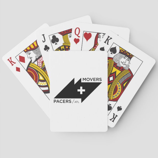 M+P courent des cartes de jeu de Boston (dos)