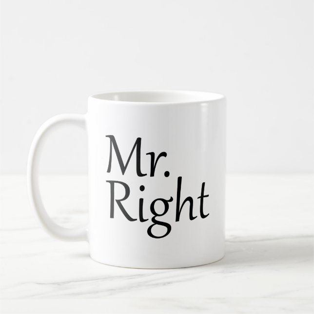 M. Right Coffee Mug (Gauche)