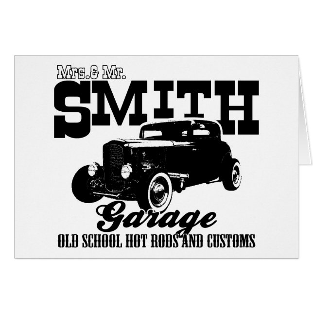 M. Smith Hot-Rod Garage de Mrs.& (Devant horizontal)