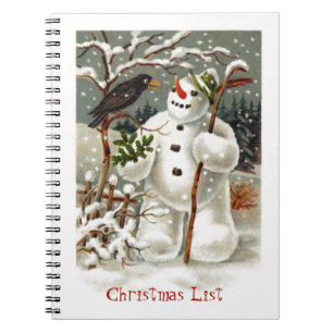 M. Snowman et M. Crow Carnet