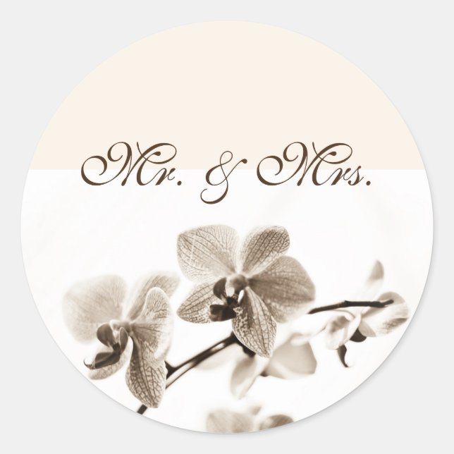 M. & Stickers Mme Wedding (Devant)