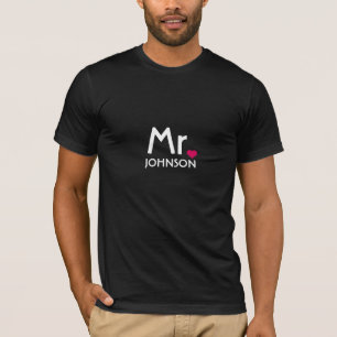M. t-shirt - T-shirt de nom personnalisé