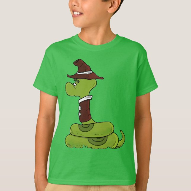 M. Wiggly | Un T-shirt Anaconda (Devant)