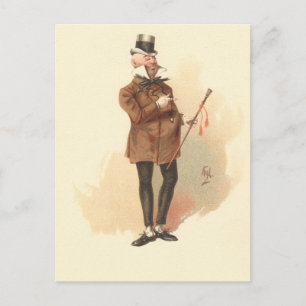 M. Wilkins Micawber David Copperfield Carte postal