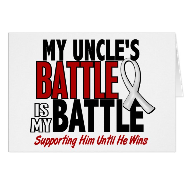 Ma bataille trop 1 oncle BONE/CANCER de POUMON (Devant horizontal)