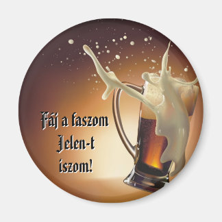 Ma bite dure Je bois du Présent ! magnet frigo