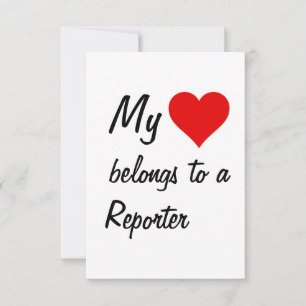 Ma carte appartient à un journaliste
