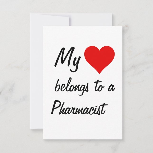 Ma carte appartient à un pharmacien (Devant)