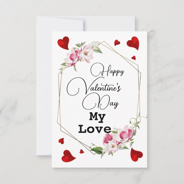 Ma carte d'amour (Devant)