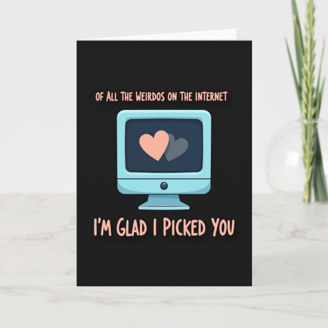Ma carte d'amour pour mon original préféré (Devant)