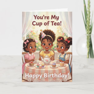 Ma Carte d'Anniversaire de Thé Préféré