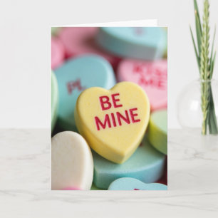 Ma carte de la Saint-Valentin en forme de cœur de