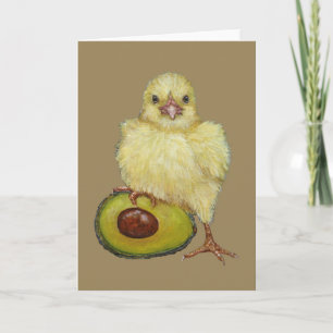 Ma carte de voeux Avocado