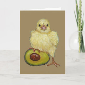 Ma carte de voeux Avocado