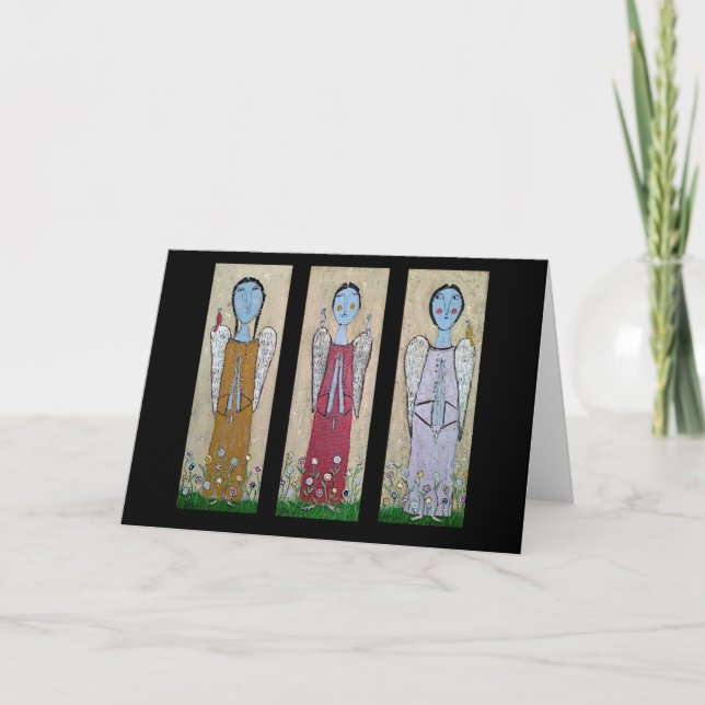 Ma carte des trois anges (Devant)