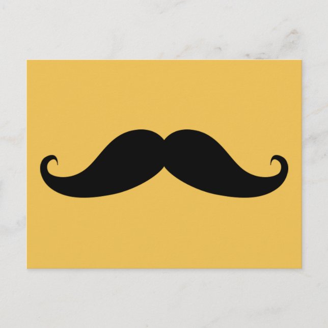 Ma carte postale Moustache (Devant)