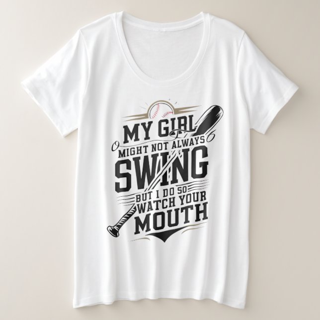 Ma copine ne swing pas toujours mais moi oui (Design devant)