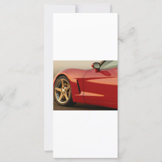 Ma Corvette rouge