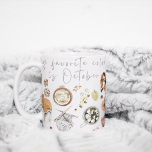 Ma couleur préférée est octobre, Fall Mug