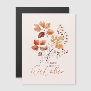 Ma Couleur Préférée Est Octobre - Feuilles D'Autom