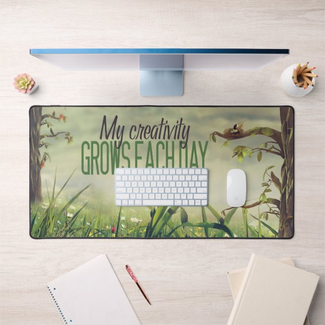 "Ma créativité grandit" Motivation Affirmation (Bureau 1)