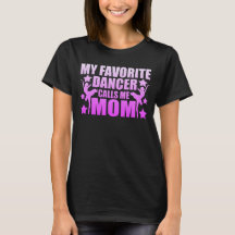 Ma danseuse préférée m'appelle maman t-shirt graph
