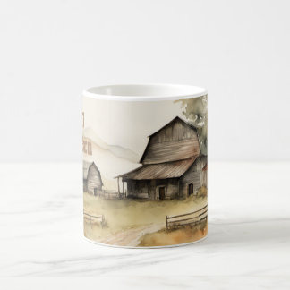 Ma ferme aquarelle Mug