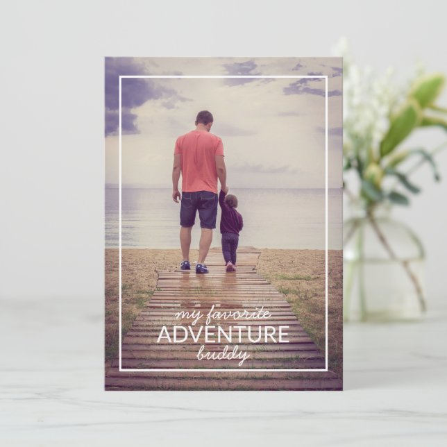 Ma Fête des pères préférée Adventure Buddy (Debout devant)