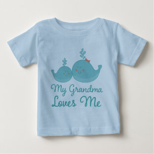 Ma grand-maman m'aime T-shirt de cadeau de