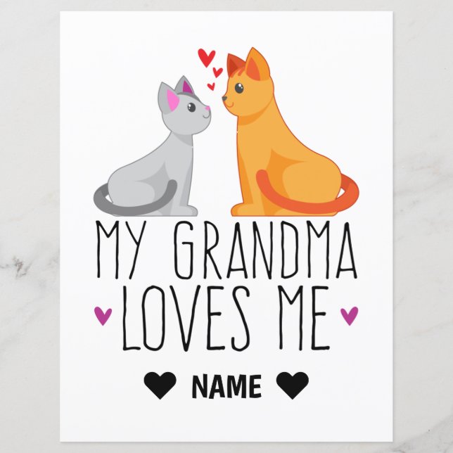 Ma grand-mère m'aime (Devant)