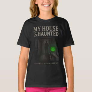 Ma maison est Haunted Youth T-Shirt (Noir)