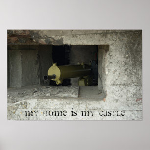 Ma maison est mon affiche de château