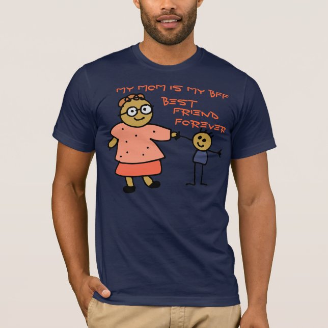 Ma maman est mon T-shirt de BFF (Devant)
