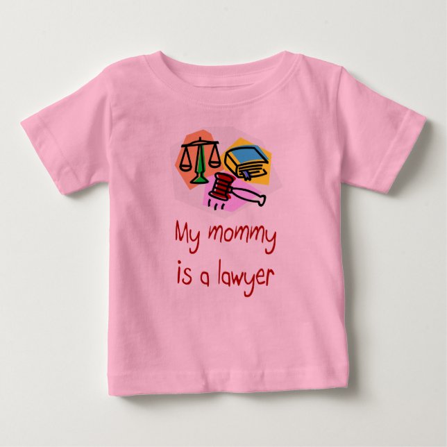 Ma maman est un T-shirt de nourrisson d'avocat (Devant)